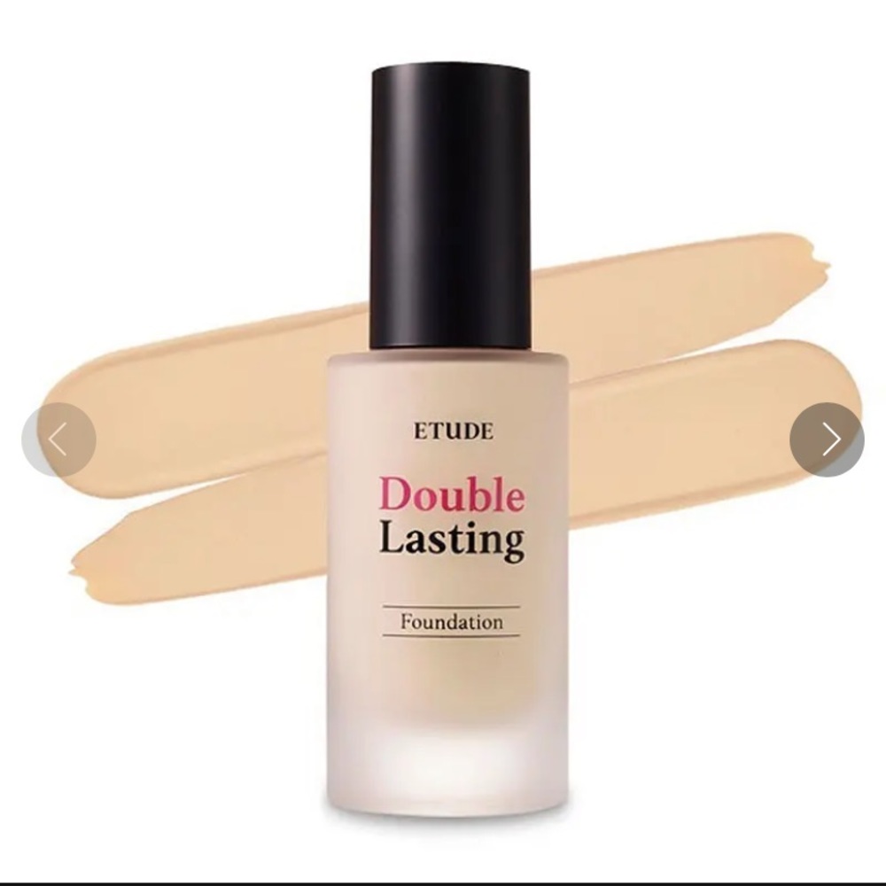 Kbeauty💕 Etude House Double Lasting Foundation SPF 35 in Neutral Vanilla 17N